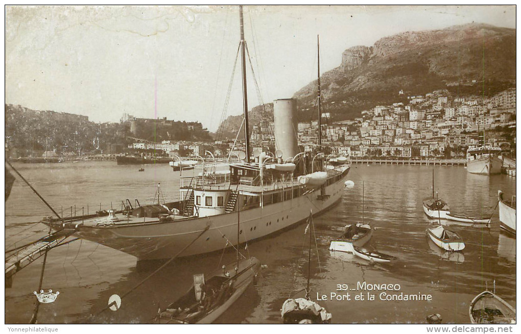 MONACO  - Le Port - La Condamine - Carte Photo - La Condamine