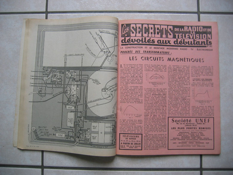 Le Haut-Parleur (journal De Vulgarisation Radio, Télévision) N° 1084, 15 Février 1965. Sommaire (voir Scan) - Literatur & Schaltpläne