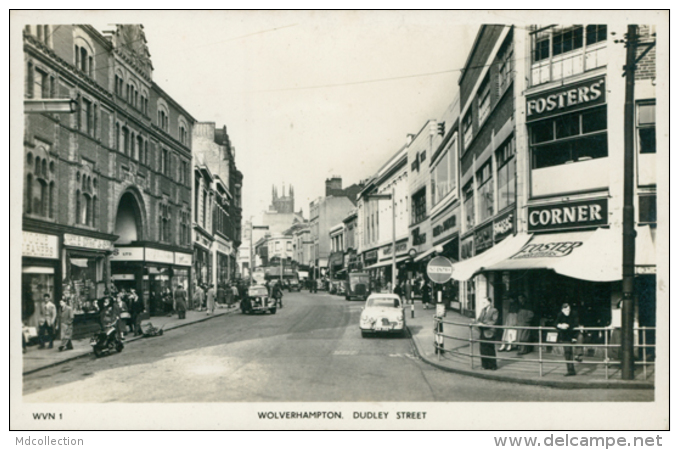 GB WOLVERHAMPTON / Dudley Street / GLOSSY CARD - Wolverhampton