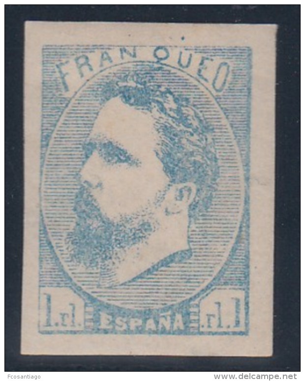 ESPAÑA 1873 - Edifil #156 Sin Goma (*) - Unused Stamps