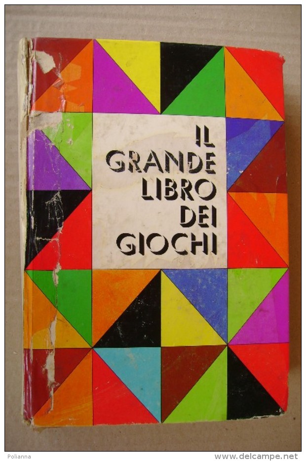 PDA/9 IL GRANDE LIBRO DEI GIOCHI Mondadori 1970/scacchi/domino/giochi Di Carte/biglie/dadi - Spelletjes