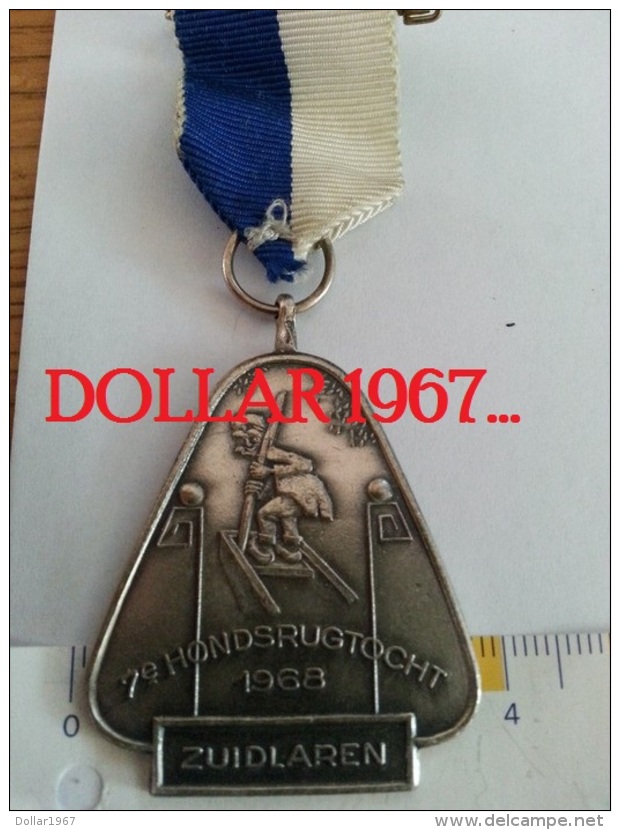 .medal - Medaille - .7 E Hondsrugtocht Te Zuidlaren 1968 - Other & Unclassified