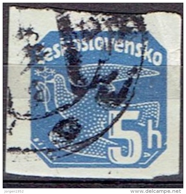 CZECHOSLOVAKIA  # FROM 1937  STANLEY GIBBONS N365 - Zeitungsmarken