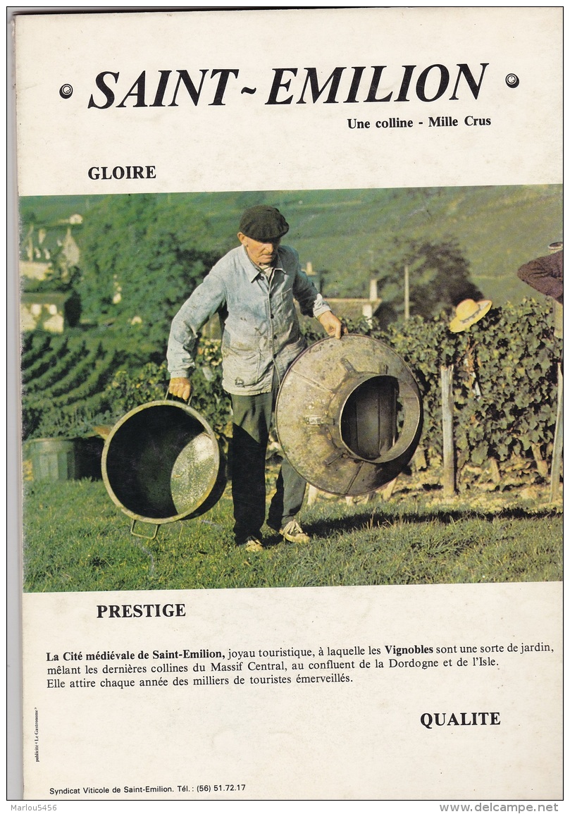 LE GASTRONOME. Aquitaine Midi Pyrénées. SARLAT.