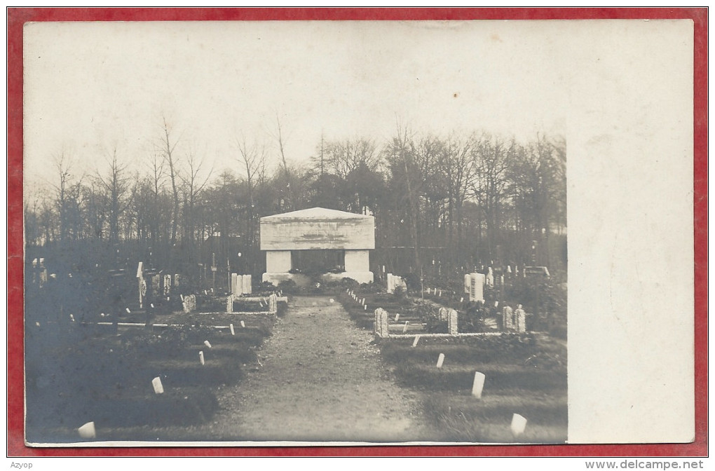 Belgique - HOUTHULST - Carte Photo - Foto - Friedhof - Cimetière - Guerre 14/18 - Houthulst