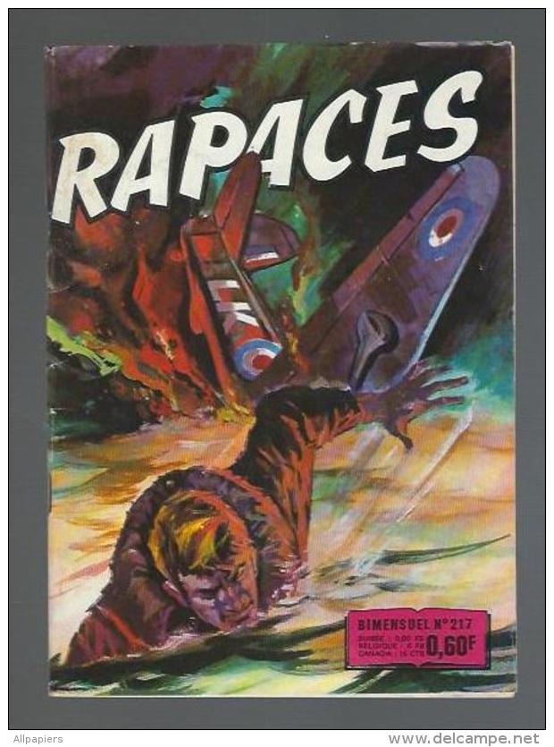 Rapaces N°217 La Victoria Cross - 1 Seul Parachute Pour 2 De 1970 - Rapaces