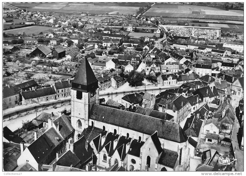 18- AUBIGNY-SUR-NERE- VUE AERIENNE - Aubigny Sur Nere