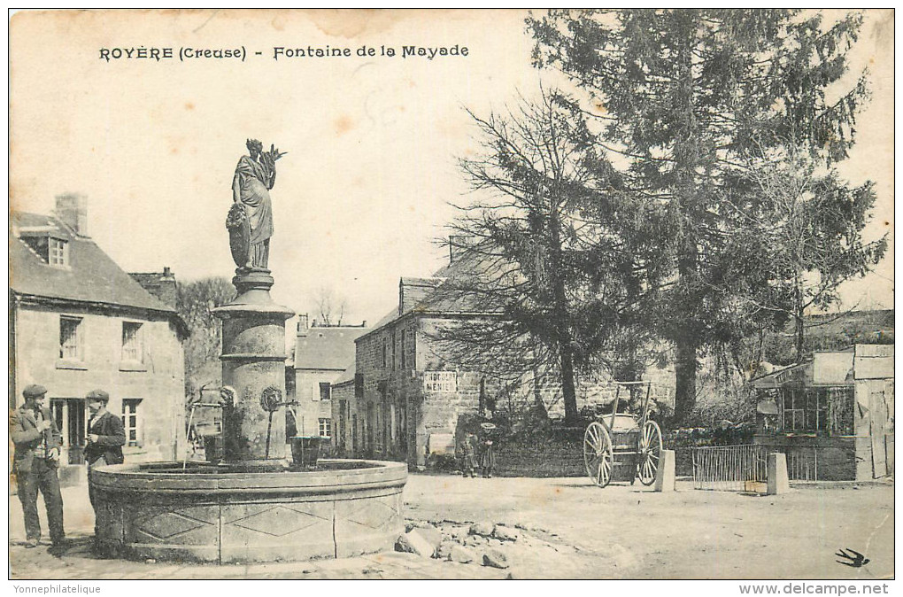 23 - Creuse - Royère - Fontaine De La Mayade - Royere