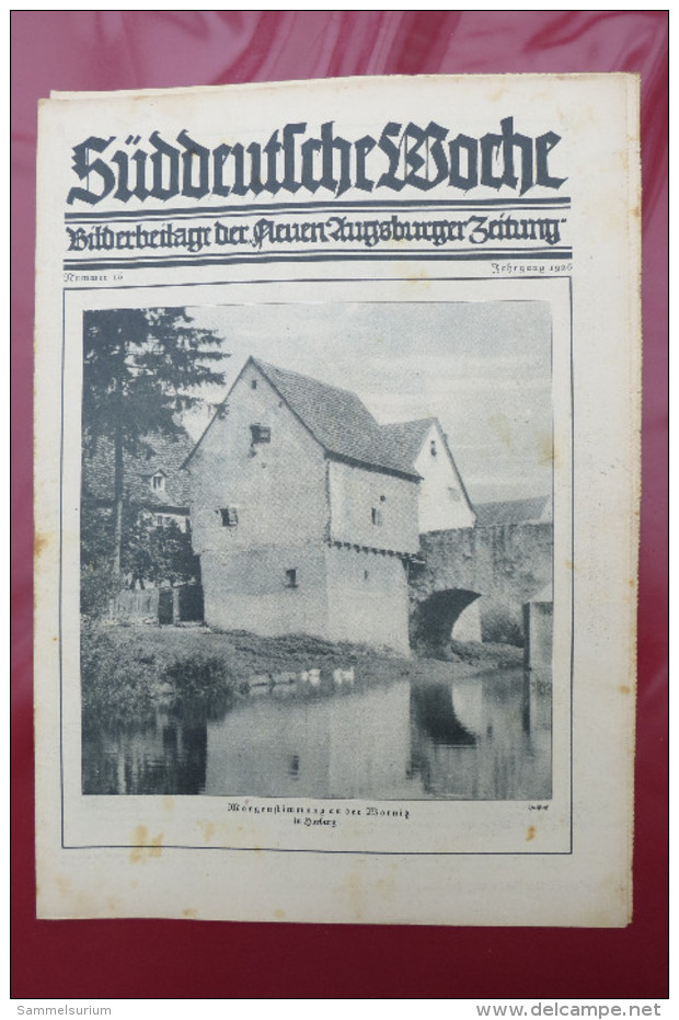 "Süddeutsche Woche" Bilderbeilage der Neuen Augsburger Zeitung, Ausgaben 1/1926 bis 53/1926