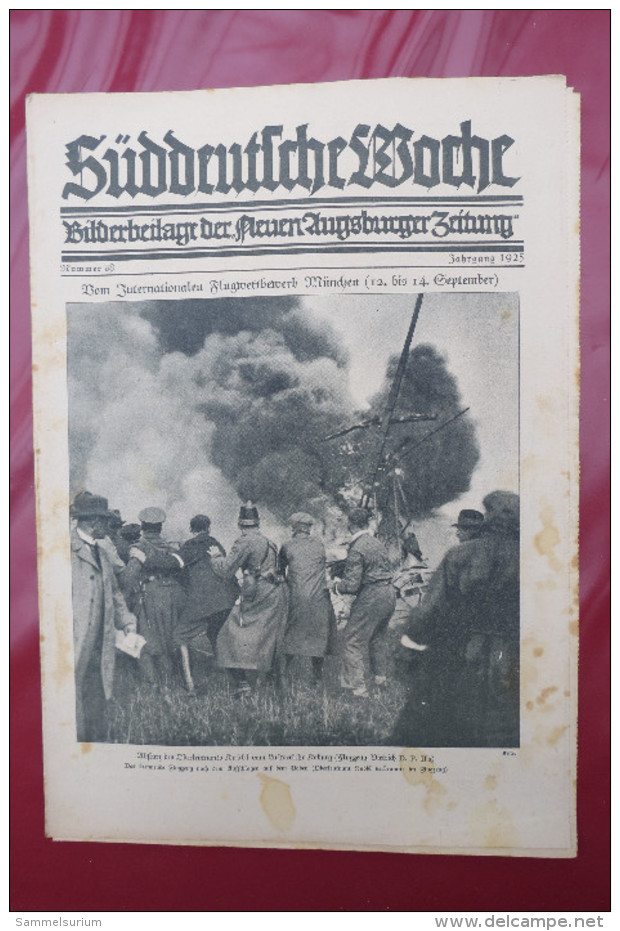 "Süddeutsche Woche" Bilderbeilage der Neuen Augsburger Zeitung, Ausgaben 1/1925 - 52/1925