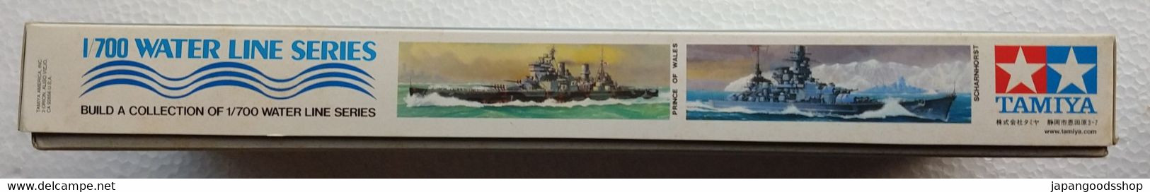 British Battleship King George V  1/700 ( Tamiya ) - Boten