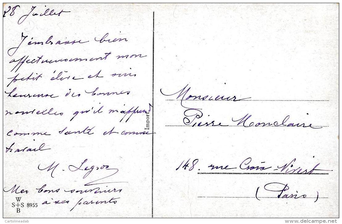 [DC2961] CPA - LA COQUETTERIE NE PERD PAS SE DROITS - FIRMATA  JOHN WILLS - Non Viaggiata - Old Postcard - Wills, John