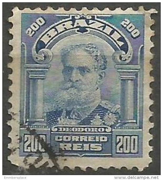 Brazil - 1913 Deodoro 200r Used  Sc 179 - Oblitérés