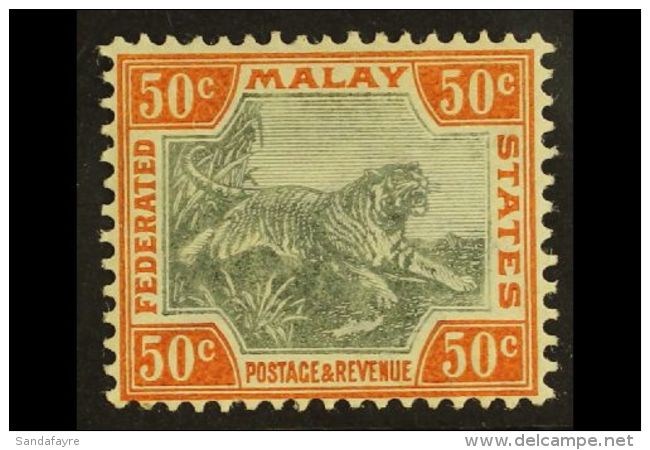 FEDERATED STATES 1904 - 22 4c Grey And Orange, Wmk MCA, SG 47, Very Fine Mint. For More Images, Please Visit... - Otros & Sin Clasificación