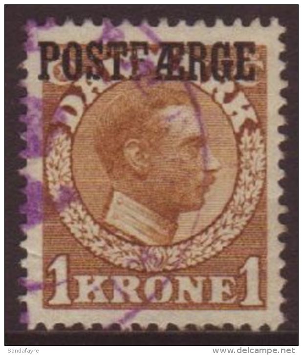 PARCEL POST 1919 1k Yellow-brown Opt, SG P216, Mi 4, Vfu For More Images, Please Visit... - Other & Unclassified