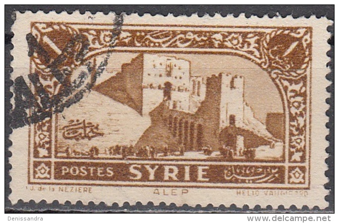 Syrie 1930 Michel 342 O Cote (2007) 0.20 Euro Citadelle D'Alep Cachet Rond - Oblitérés