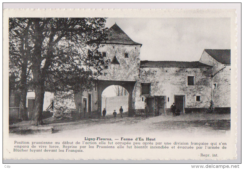 Cpa Fleurus  Ferme D'en Haut - Fleurus