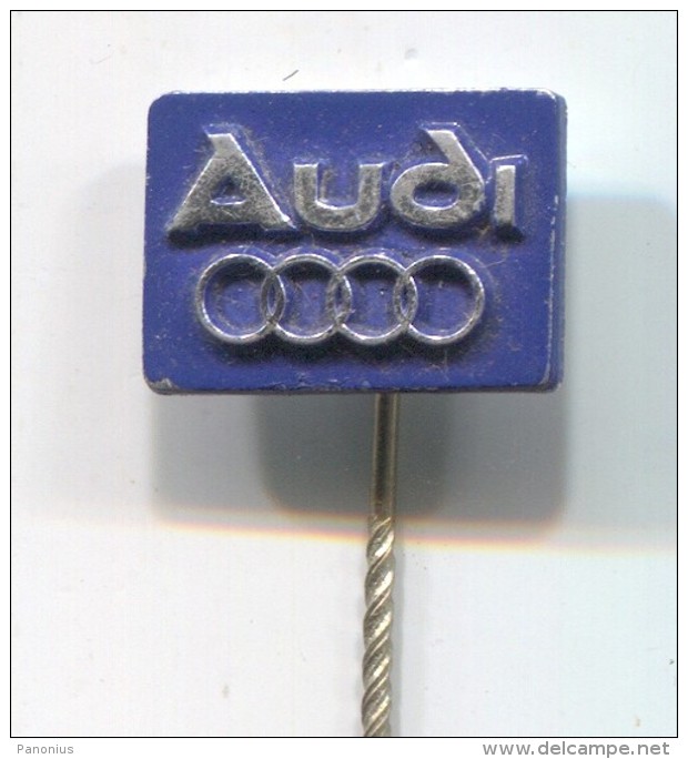 AUDI -  Car Auto Automotive, Vintage Pin  Badge - Audi