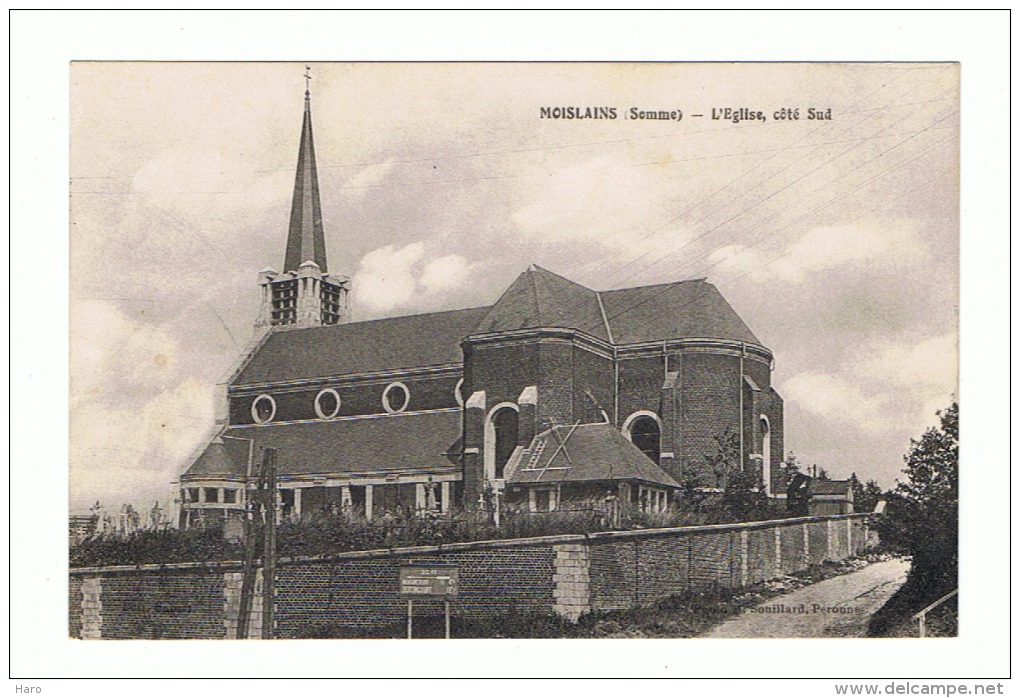 MOISLAINS - Eglise Côté Sud (1595)fr34 - Moislains