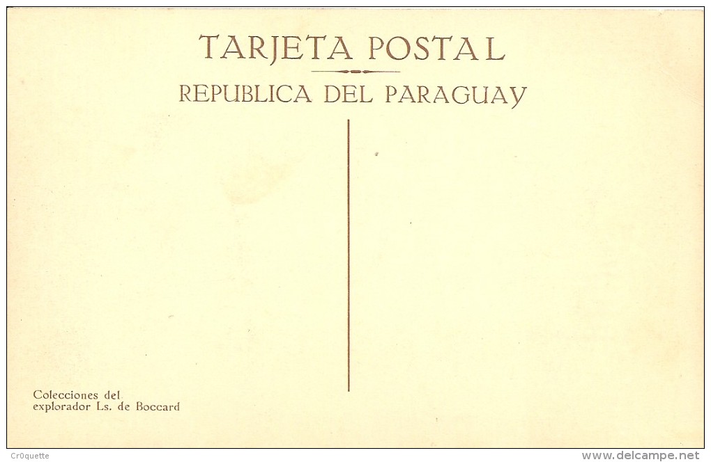 PARAGUAY - FABRICA DE TANITO PUERTO PINASCO EXPLORATEUR DE BOCCARD - Paraguay