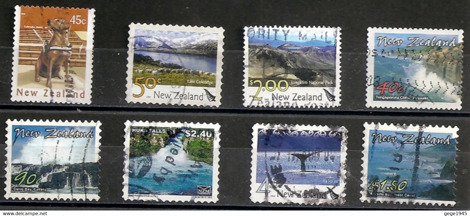 8  Timbres Oblitérés Différents - Used Stamps