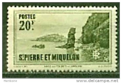 SPM  N 188  Neuf X (avec Trace De Charniere) - Unused Stamps
