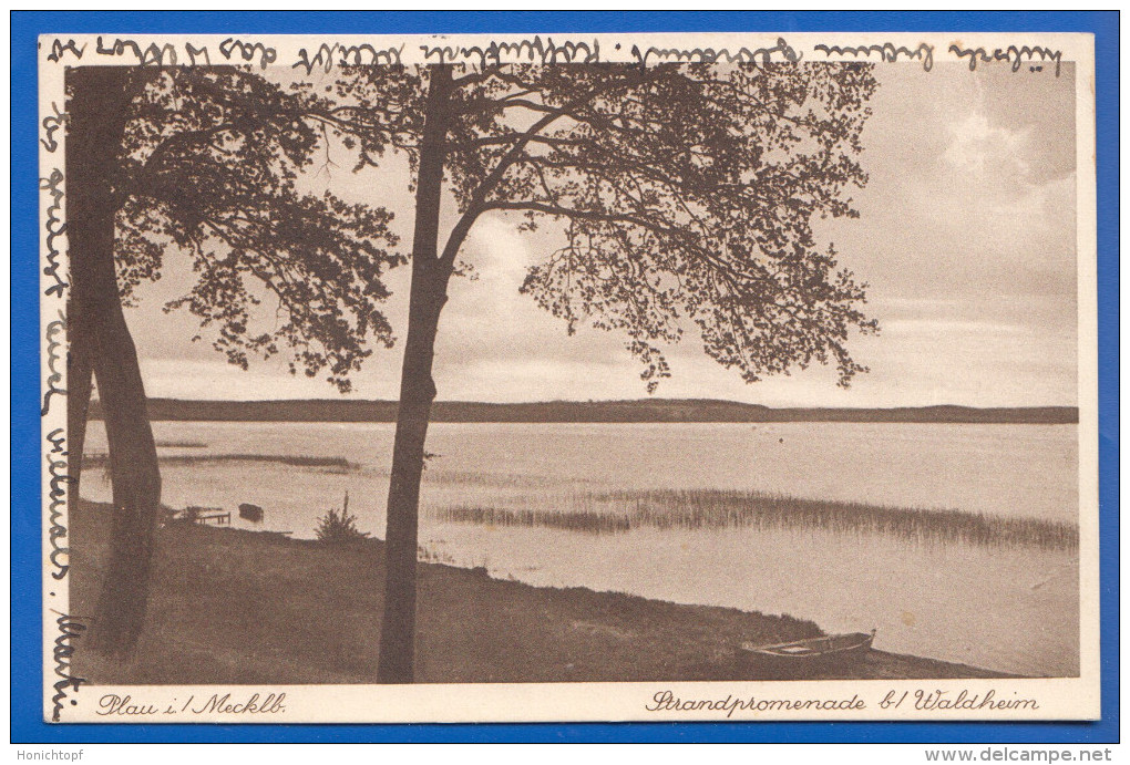 Deutschland; Plau Am See; Strandpromenade; 1935 - Plau