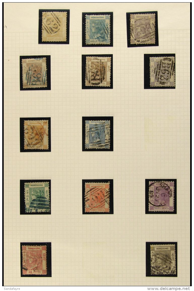 1862-1954 USED COLLECTION Presented In Mounts On Album Pages. Includes 1862 No Wmk 8c, 12c And 18c, 1863-71 Range... - Altri & Non Classificati