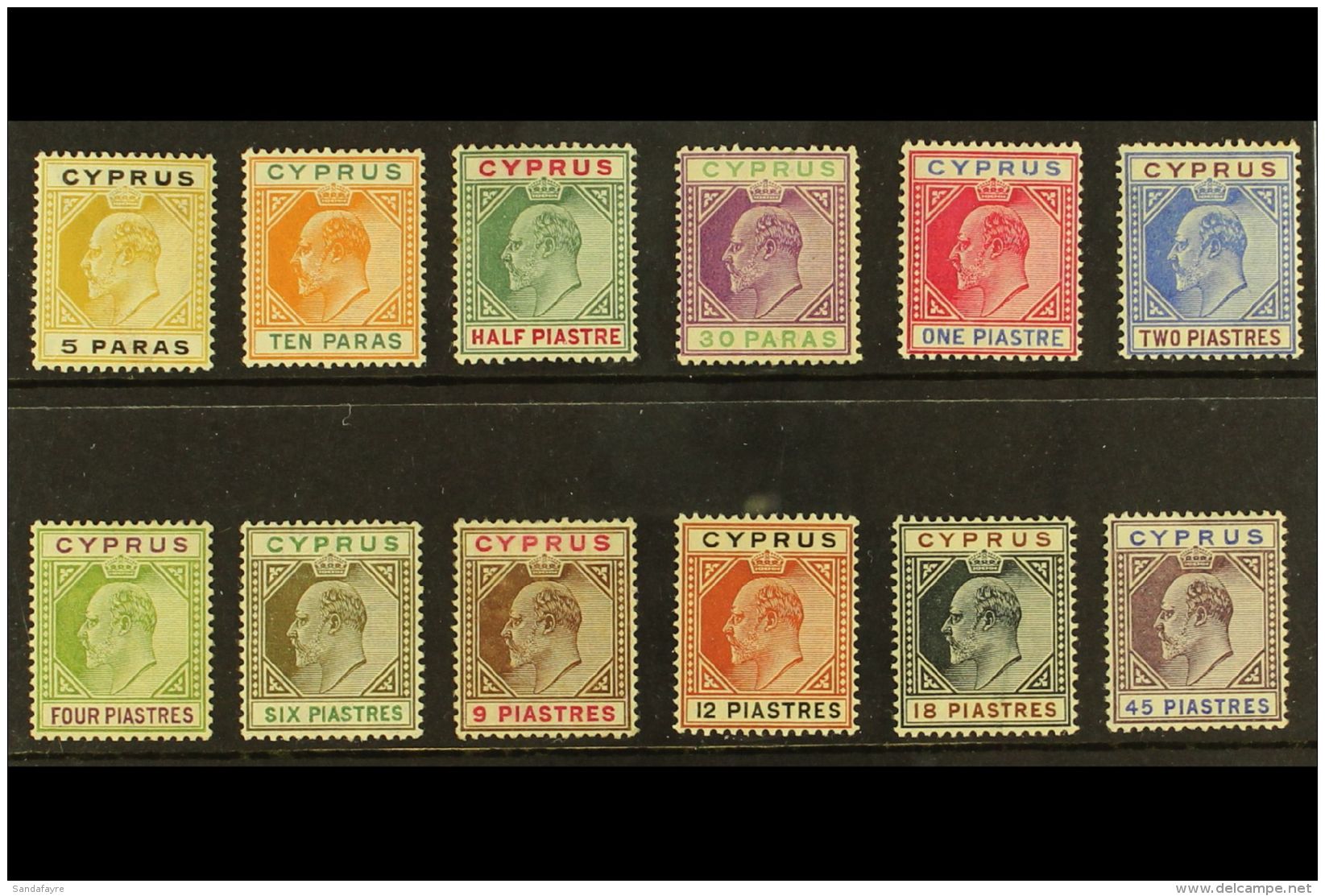 1904-10 (wmk Mult Crown CA) KEVII Definitives Complete Set, SG 60/71, Very Fine Mint. (12 Stamps) For More Images,... - Autres & Non Classés