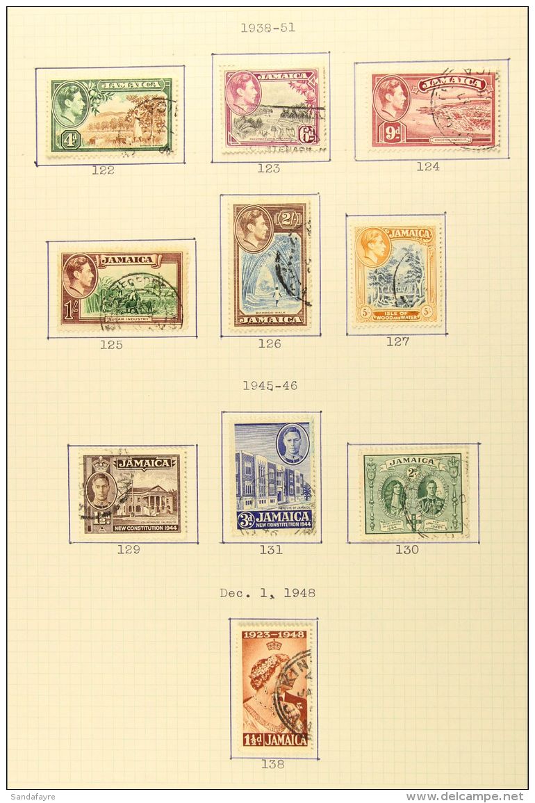 WORLD "H" TO "J" COUNTRIES FINE USED COLLECTION. 1860's-1960's ALL DIFFERENT Stamps On Leaves, Inc Extensive... - Other & Unclassified
