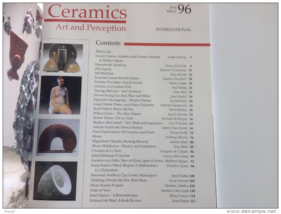 CERAMICS Art And Perception - 96/2014 - Schöne Künste