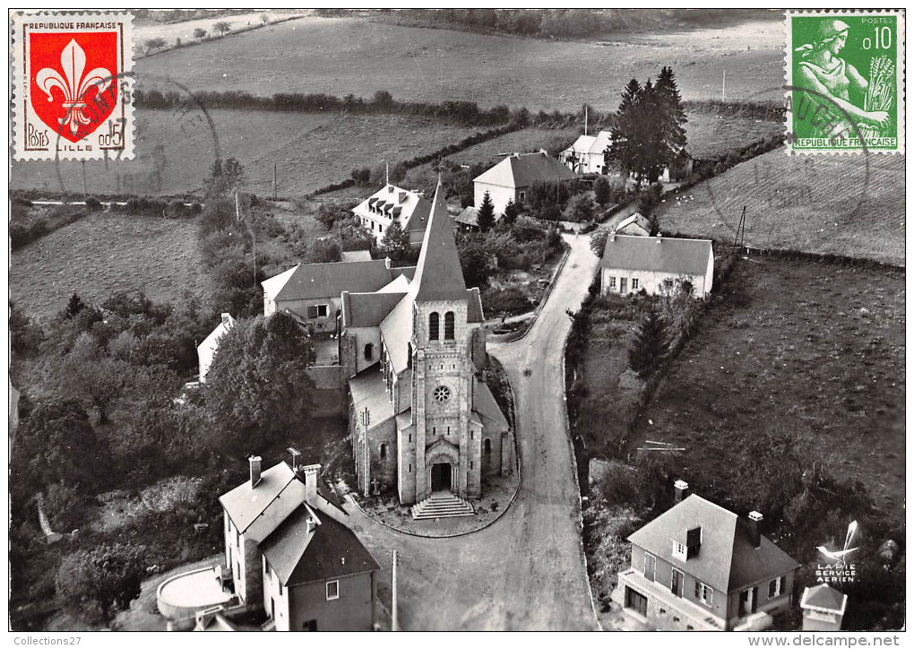 58-MONTSAUCHE- VUE AERIENNE - L'EGLISE