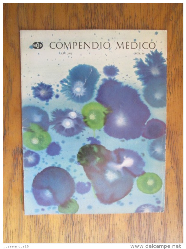 REVISTA COMPENDIO MEDICO SHARP & DOHME Nº 80 - 1958 - Gezondheid En Schoonheid