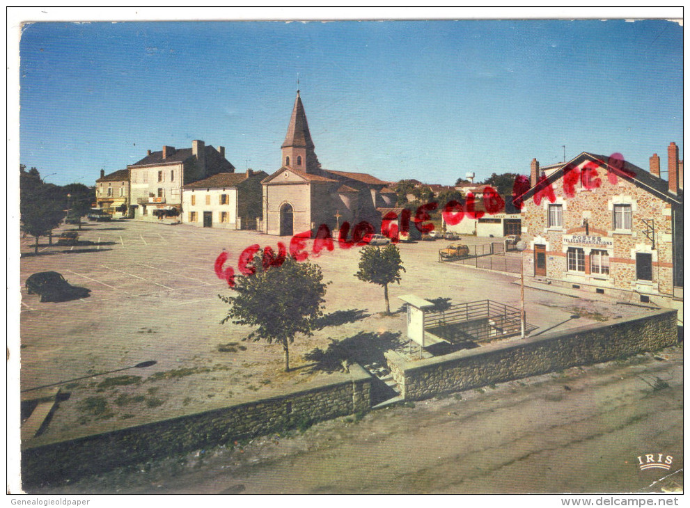 87 - NANTIAT - PLACE DE L' EGLISE  LA POSTE - Nantiat