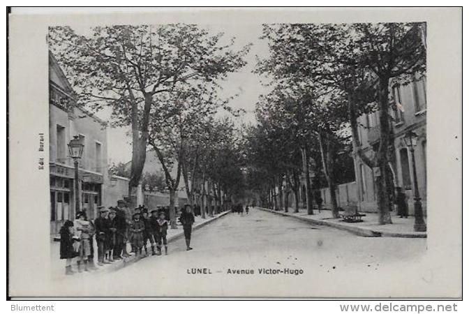 CPA Hérault LUNEL écrite Commerces - Lunel