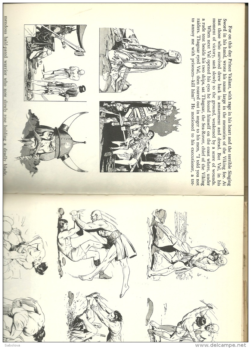 Prince Valiant In The Daysof King Arthur Harold Foster 1953 Printed USA 1951 - Autres & Non Classés