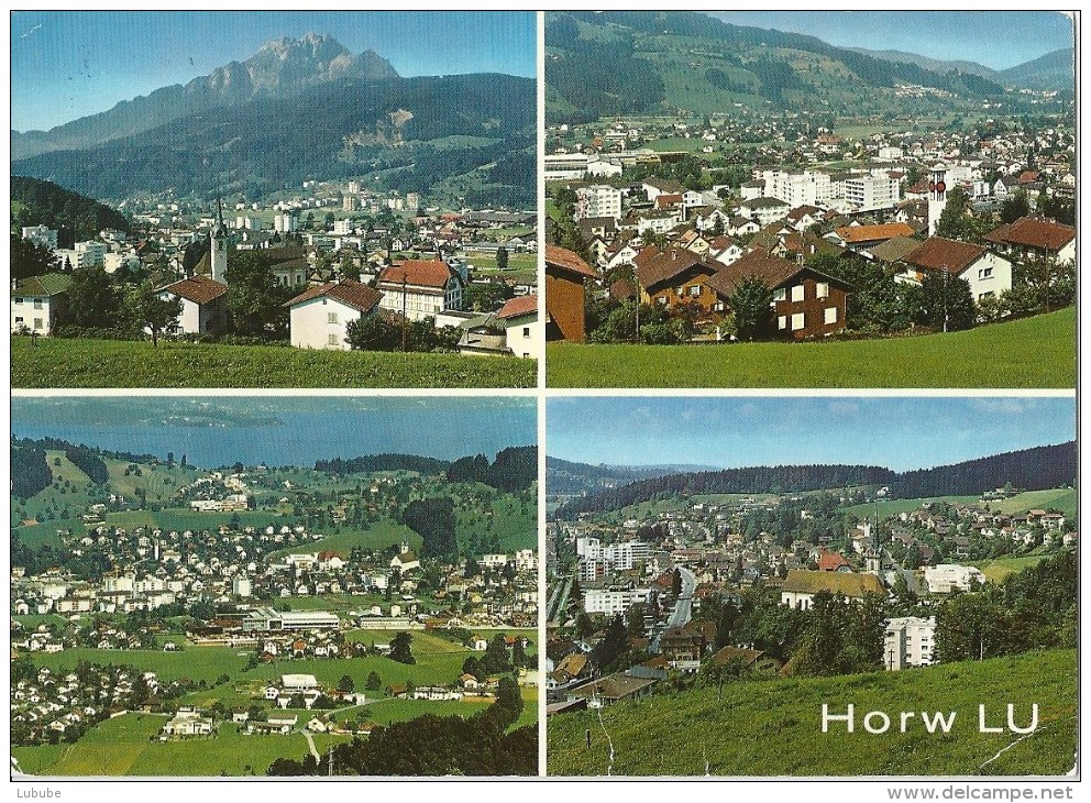 Horw - Multivue (4 Bilder)        Ca. 1970 - Horw