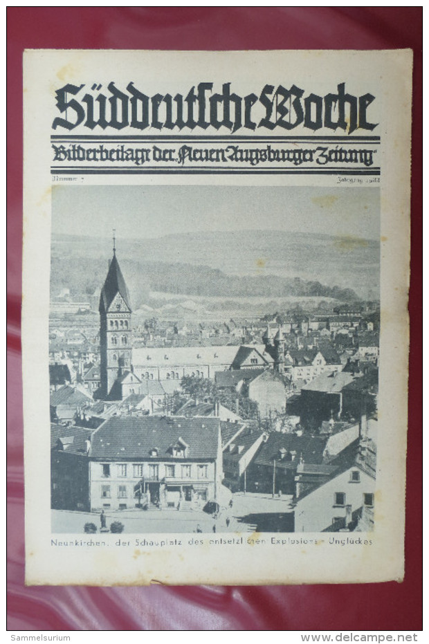 "Süddeutsche Woche" Bilderbeilage Der Neuen Augsburger Zeitung, Ausgaben 3/1933 Bis 52/1933 Inklusive Sonderbeilage - Contemporary Politics