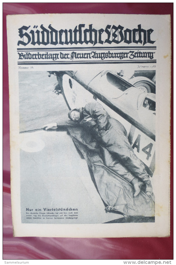 "Süddeutsche Woche" Bilderbeilage der Neuen Augsburger Zeitung, Ausgaben 3/1933 bis 52/1933 Inklusive Sonderbeilage