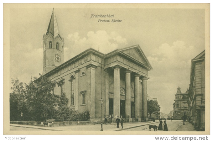 DE FRANKENTHAL / Protestantische Kirche / - Frankenthal