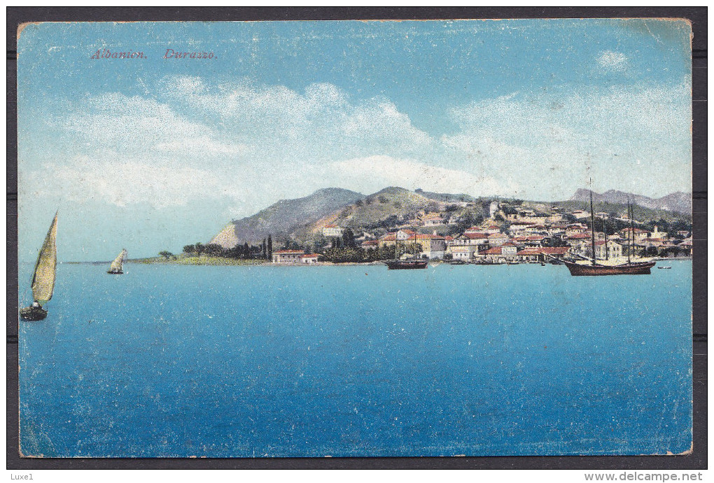 ALBANIA , DURAZZO ,  OLD  POSTCARD - Albanie