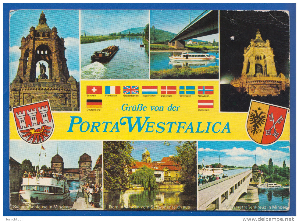 Deutschland; Porta Westfalica; Multibildkarte; Bild2 - Porta Westfalica