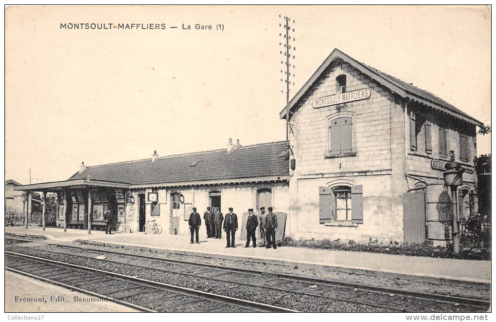 95-MONTSOULT-MAFFLIERS- LA GARE - Montsoult