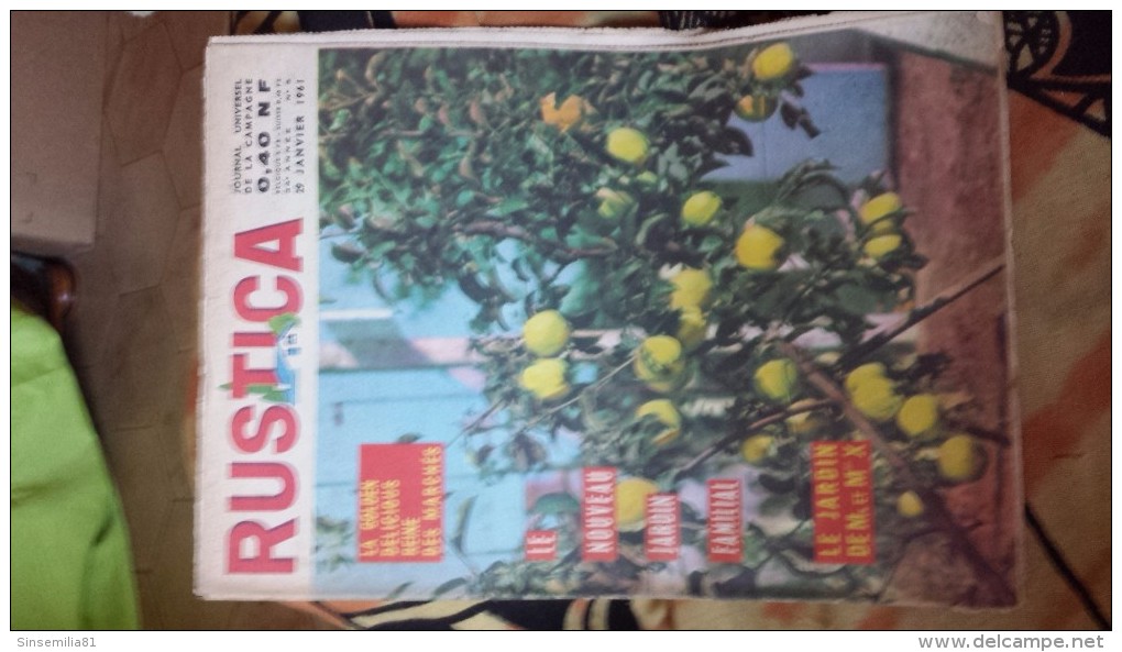 Rustica. RUSTICA. 1961. N°5 - Jardinage