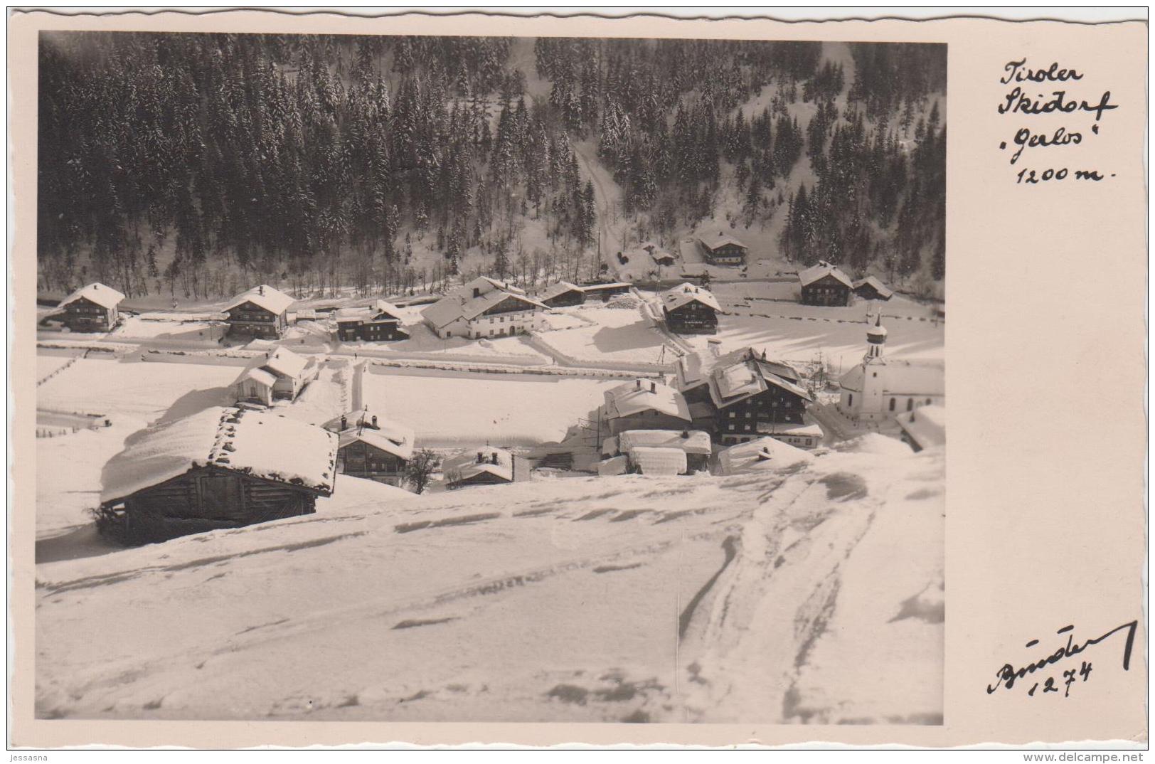 AK - Tirol - Gerlos  - Verschneit - 1960 - Gerlos