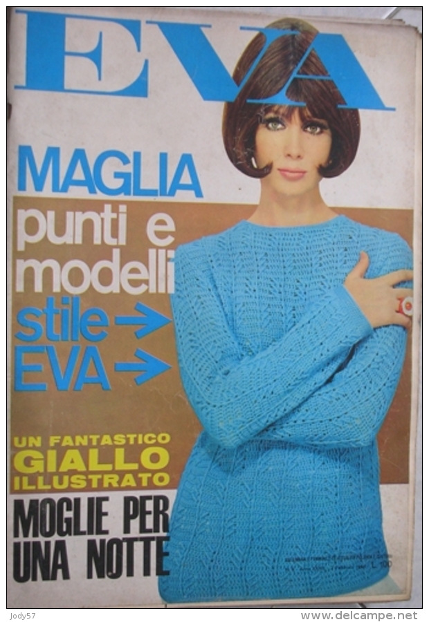 EVA  - N.6 - 7 FEBBRAIO 1966 - ANNO XXXIII - SETTIMANALE - RUSCONI - MILANO - BRIGITTE BARDOT - Fashion