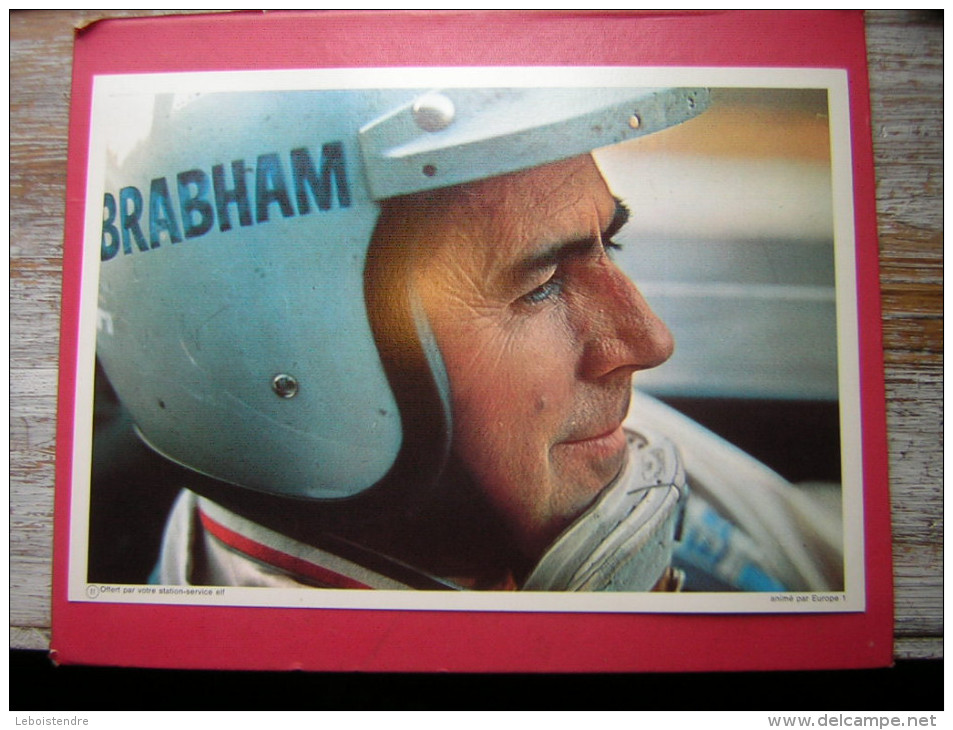 COLLECTION ELF  COMPÉTITION 70 N° 11 JACK BRABHAM PILOTE ELF   COURSE AUTOMOBILE OFFERT PAR VOTRE STATION SERVICE ELF - Other & Unclassified