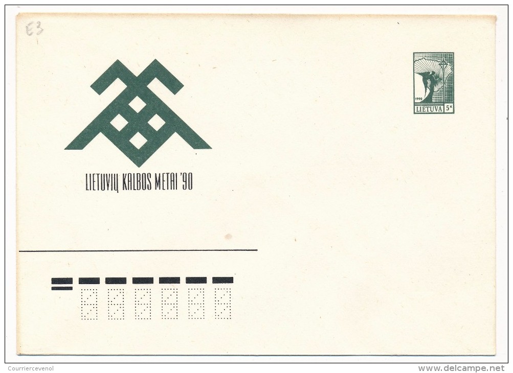 LITUANIE - 6 enveloppes - Entiers postaux neufs, différents