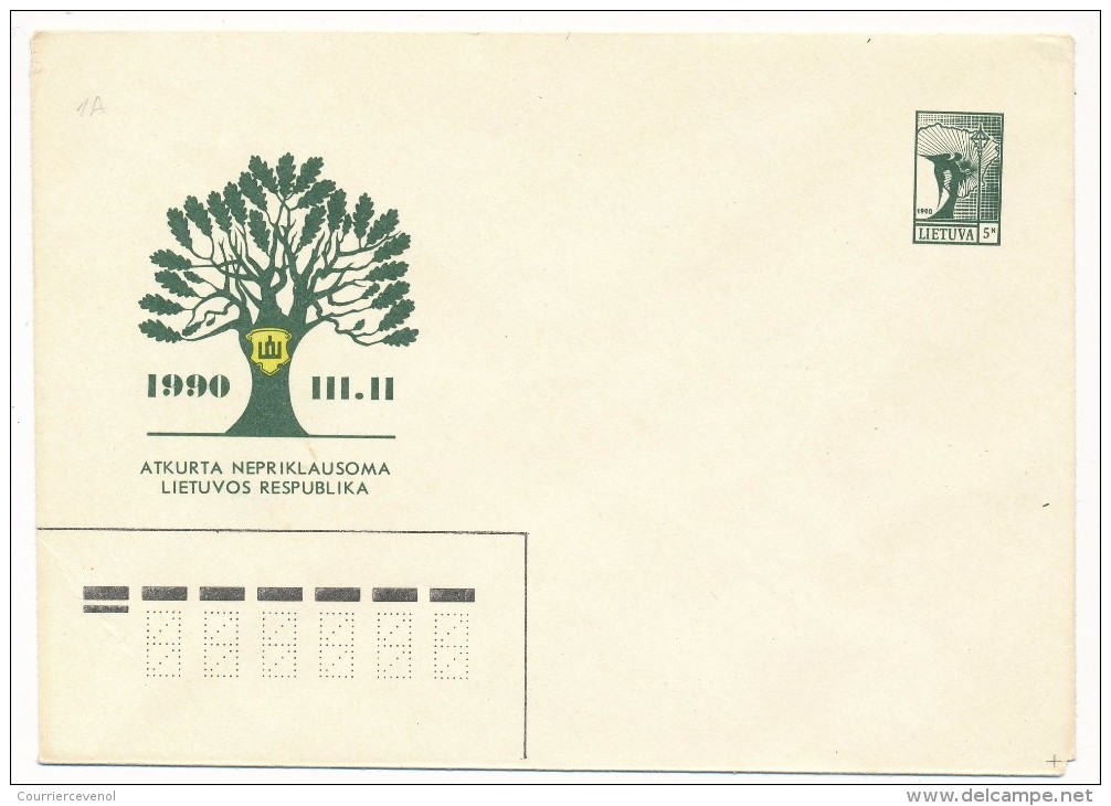LITUANIE - 11 enveloppes - Entiers postaux neufs, différents