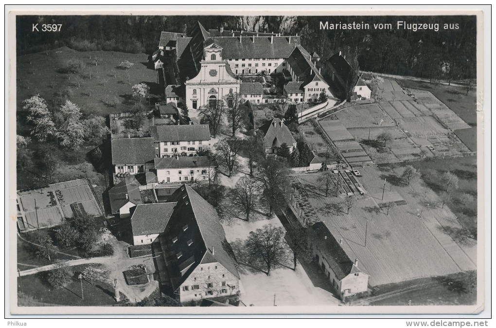 11. IX. 1946 MARIASTEIN Vom Flugzeug Aus - Gelaufen Nach Hasle-Rüggsau - Metzerlen-Mariastein